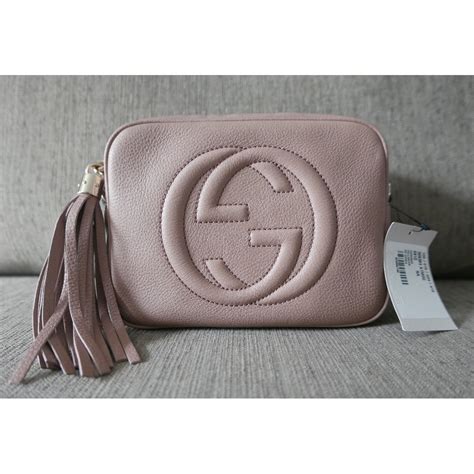gucci soho disco bag dark cipria